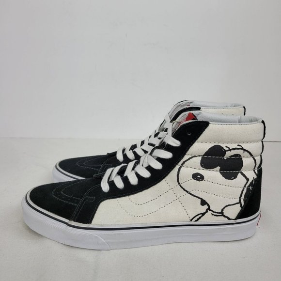 Vans SK8-Hi Peanuts Joe Cool Snoopy Skateboard Men's Shoes US Size 9.5 - Picture 2 of 9